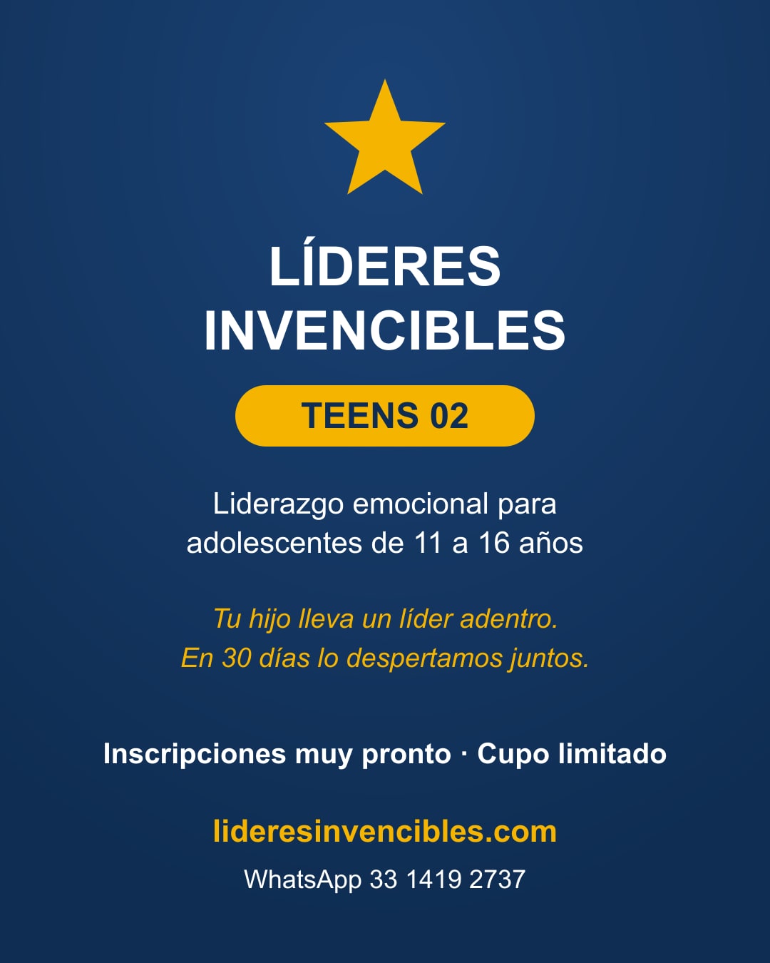Flyer de Teens 02